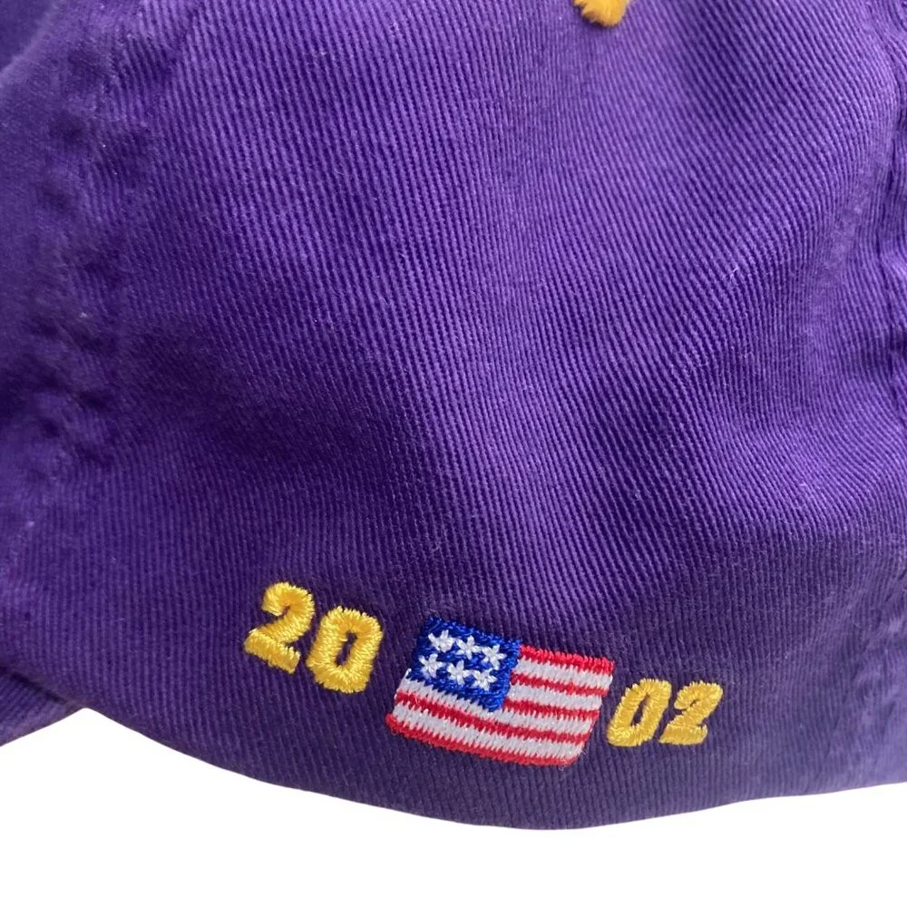 Vintage PGA Golf Championship 2002 Hazeltine Cap Hat Adjustable Cotton Imperial